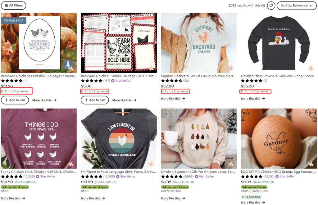 what do etsy onsite ads look like 1